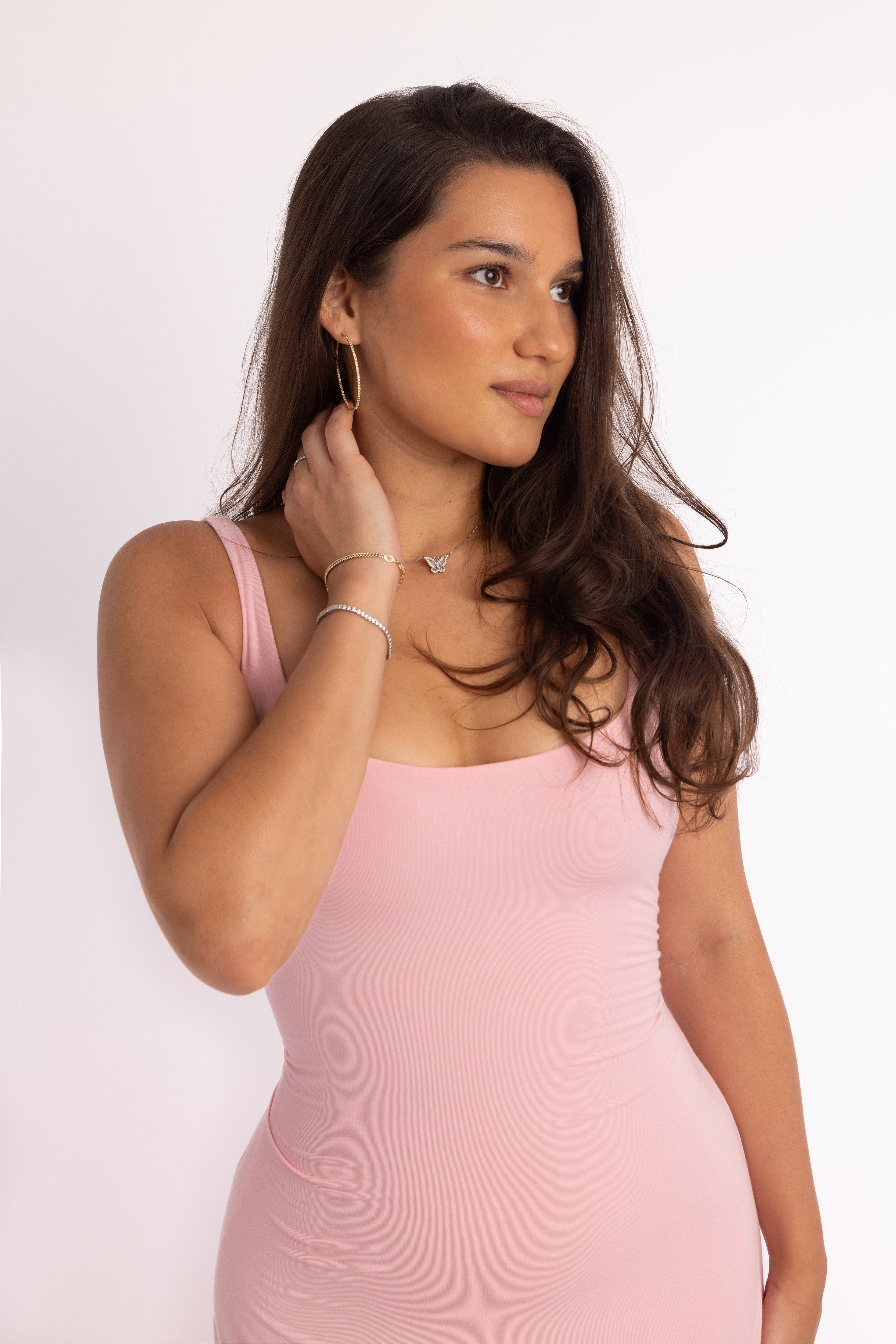 Gabriella Maxi Dress Pink