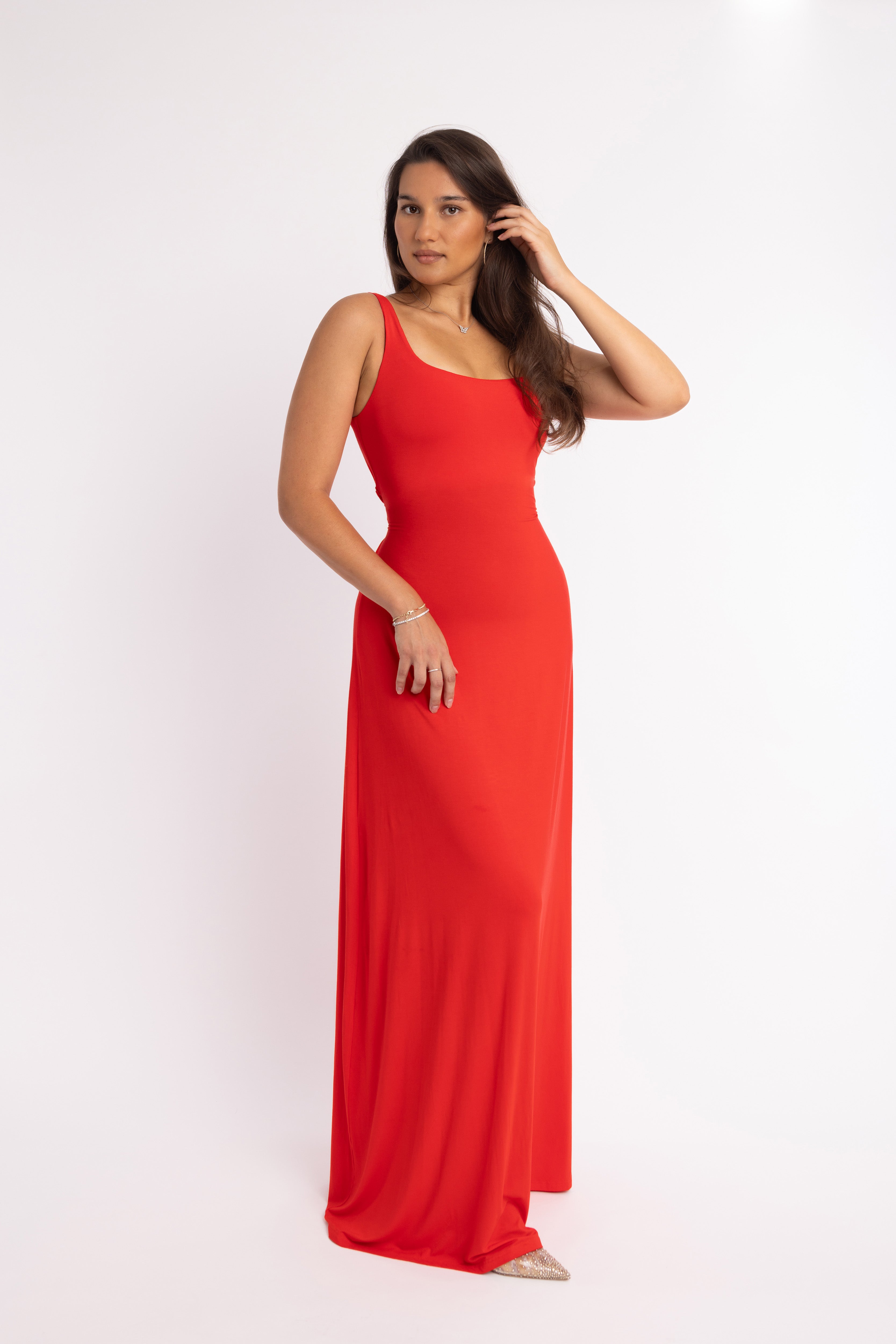 Gabriella Maxi Dress Red