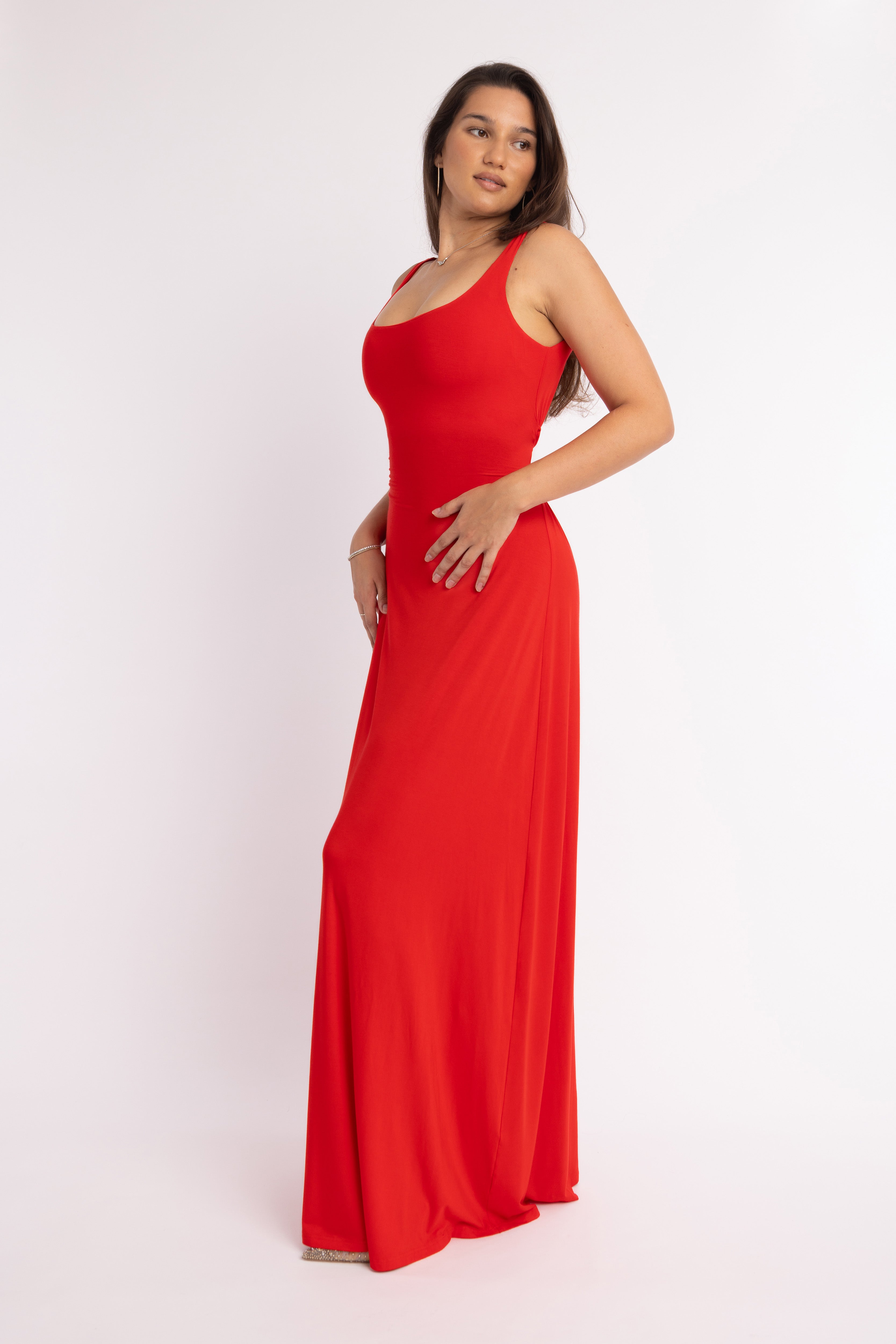Gabriella Maxi Dress Red